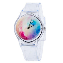 Load image into Gallery viewer, 2017 Chilrend Lovely Kids Watches Transparent Quartz Silicone Watch Children Students Watch Girls WristWatches Montre Enfant