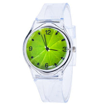 Load image into Gallery viewer, 2017 Chilrend Lovely Kids Watches Transparent Quartz Silicone Watch Children Students Watch Girls WristWatches Montre Enfant