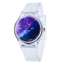 Load image into Gallery viewer, 2017 Chilrend Lovely Kids Watches Transparent Quartz Silicone Watch Children Students Watch Girls WristWatches Montre Enfant