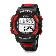 Load image into Gallery viewer, HONHX Outdoor Multifunction Digital Watch For Boys Girls Silicone Rubber Child Sports Electronic Wristwatches montre enfant #63