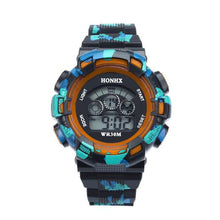 Load image into Gallery viewer, Waterproofol Mens Boys LED Quartz Alarm Date Sports Wrist Watch