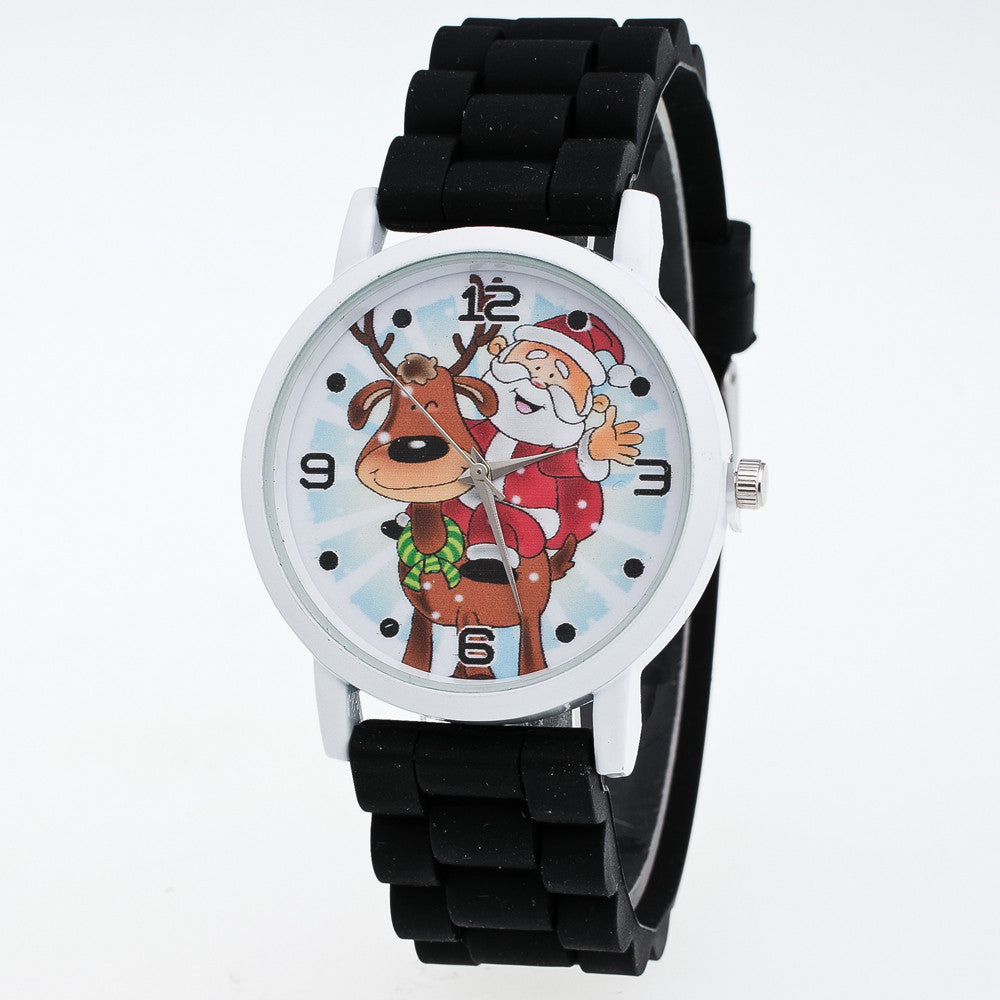 Christmas Gifts Childrenlor Fashion Watch Silicone Strap Wrist Watch