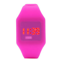 Load image into Gallery viewer, Mens Womens Silicone LED Watch Sports Bracelet Digital Wrist Watch