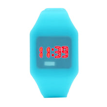 Load image into Gallery viewer, Mens Womens Silicone LED Watch Sports Bracelet Digital Wrist Watch