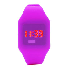 Load image into Gallery viewer, Mens Womens Silicone LED Watch Sports Bracelet Digital Wrist Watch