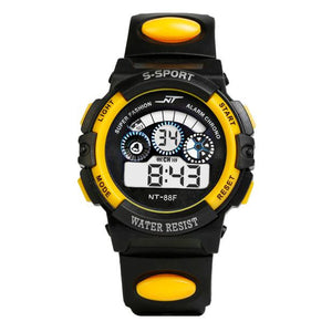 Waterproof Mens Boy's Digital LED Quartz Alarm Date Sports Wrist Watch