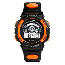 Load image into Gallery viewer, Waterproof Mens Boy&#39;s Digital LED Quartz Alarm Date Sports Wrist Watch