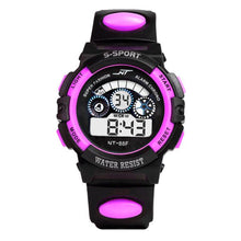 Load image into Gallery viewer, Waterproof Mens Boy&#39;s Digital LED Quartz Alarm Date Sports Wrist Watch