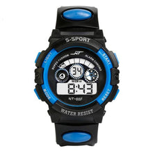 Load image into Gallery viewer, Waterproof Mens Boy&#39;s Digital LED Quartz Alarm Date Sports Wrist Watch