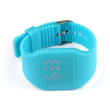 Load image into Gallery viewer, Waterproof Mens Womens Digital LED Touch Sports Silicone Bracelet Wrist Watch