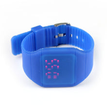 Load image into Gallery viewer, Waterproof Mens Womens Digital LED Touch Sports Silicone Bracelet Wrist Watch