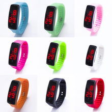 Load image into Gallery viewer, Fashion Boy Girl Kids Sports Waterproof Silicone Led Digital Wrist Watch