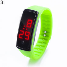 Load image into Gallery viewer, Fashion Boy Girl Kids Sports Waterproof Silicone Led Digital Wrist Watch