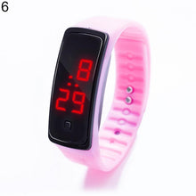 Load image into Gallery viewer, Fashion Boy Girl Kids Sports Waterproof Silicone Led Digital Wrist Watch