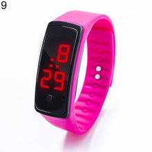 Load image into Gallery viewer, Fashion Boy Girl Kids Sports Waterproof Silicone Led Digital Wrist Watch