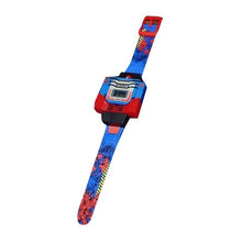 Load image into Gallery viewer, Shape girls Watch Unisex Cartoon Bracelet boys Bangle Digital Kids Children Transformers Electronics Plastic Wrist and