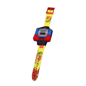 Shape girls Watch Unisex Cartoon Bracelet boys Bangle Digital Kids Children Transformers Electronics Plastic Wrist and