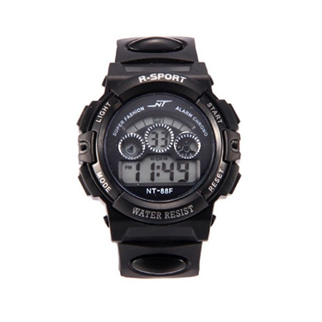 Watch Round Wristwatch 96 Waterproof 1 10 Kids Casual 2 Home Meters 7cm Electronic Alarm etc PVC School 75inch Digital 5