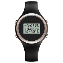 Load image into Gallery viewer, Black Watch 5mm Watch Simple Pink Silicone 38mm 15 Smart 5mm Straps Fashion 230mm 53 5g Student Electronic Children&#39;s 12