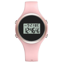 Load image into Gallery viewer, Black Watch 5mm Watch Simple Pink Silicone 38mm 15 Smart 5mm Straps Fashion 230mm 53 5g Student Electronic Children&#39;s 12