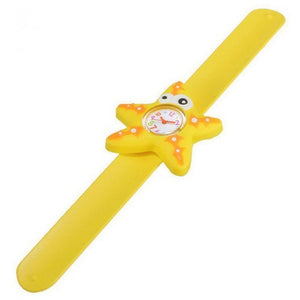 Children Fashion Cute Cartoon Animal Dial Silicone Buckle Wristband Casual No Waterproof Pointer Watch